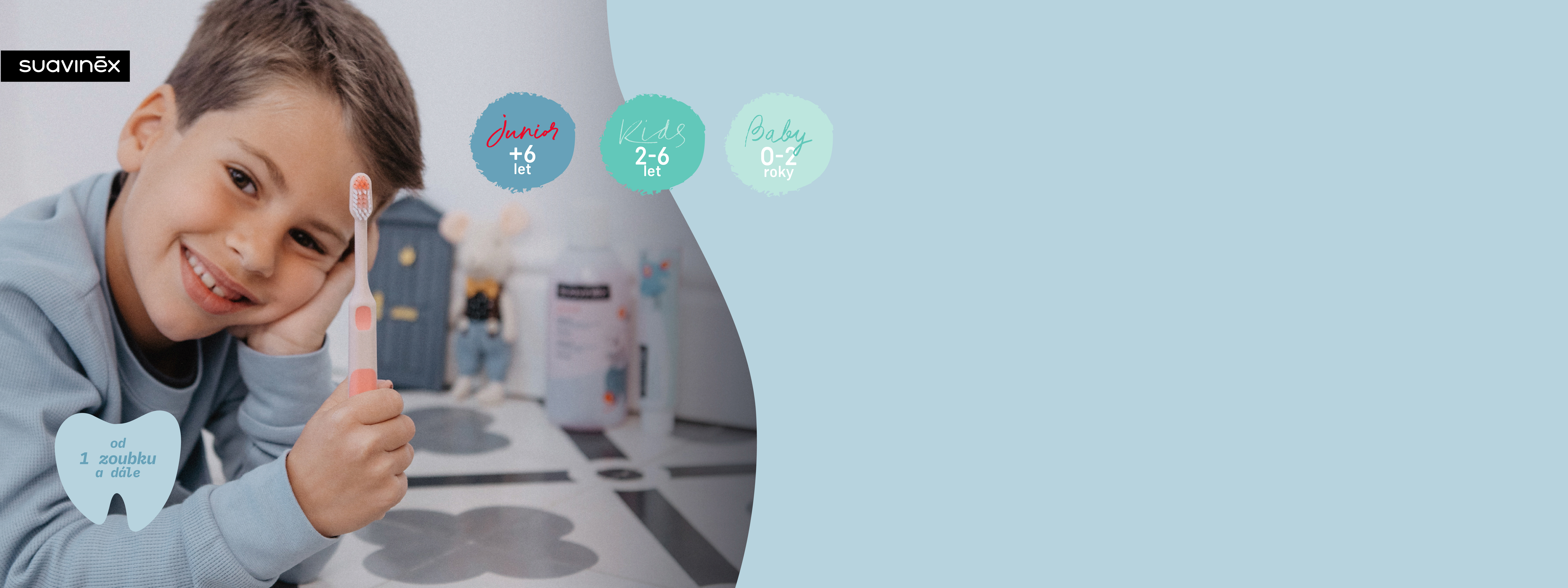 Suavinex pečuje o zářivý úsměv celé vaší rodiny!